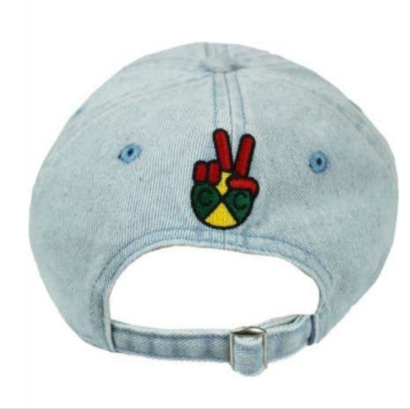 Cross Colours Adjustable Ball Cap Blue - Picture 2 of 3
